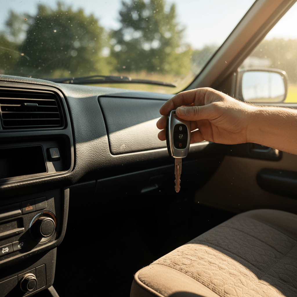 Vehicle details including make, model, year, and condition for cash offer
